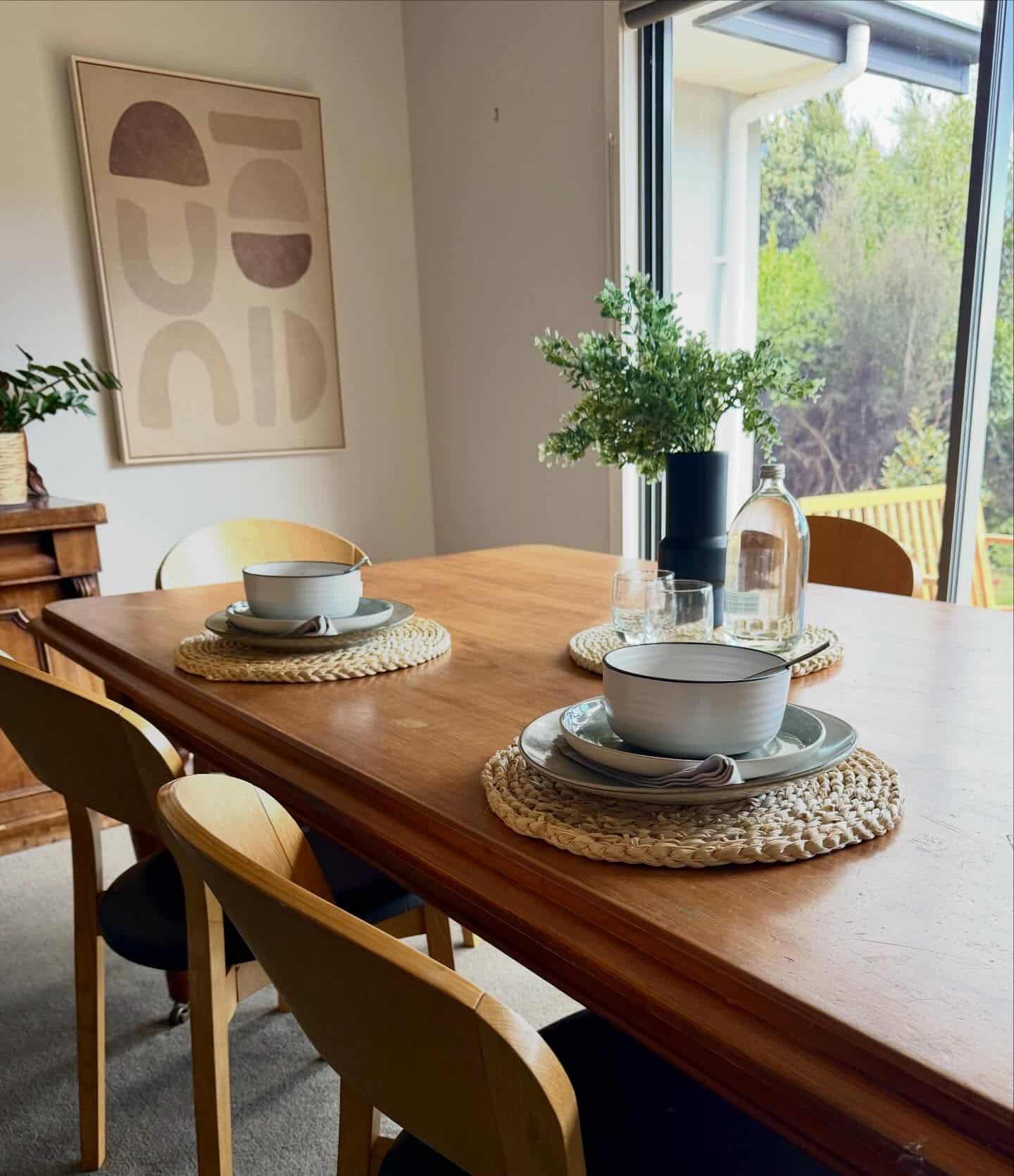 Styled At Home Nelson New Zealand Home Staging Dining room